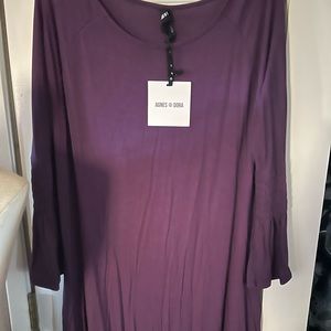 Women’s basics purple dress